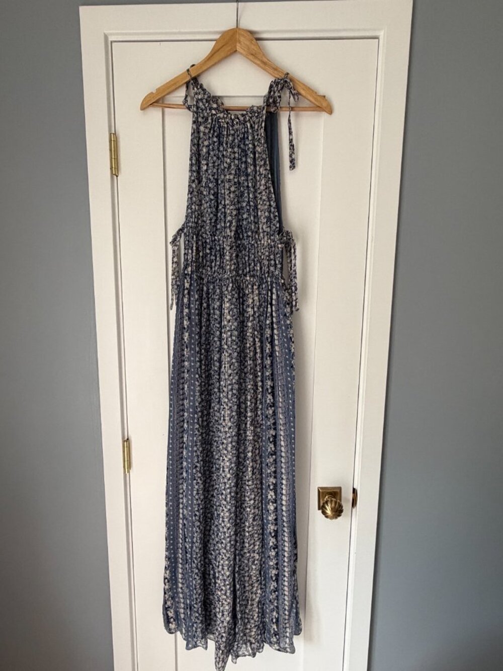 Ulla Johnson Augustine Pleated Maxi Dress